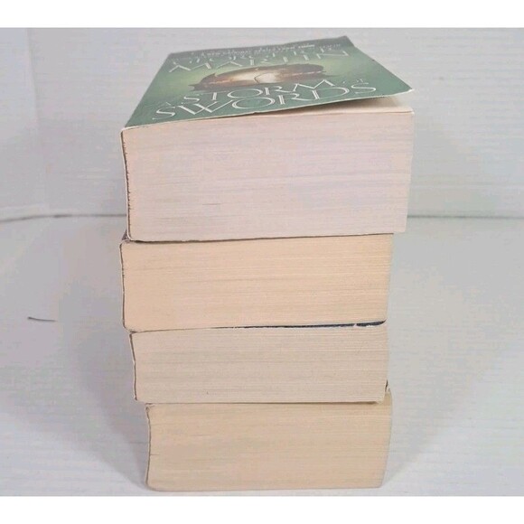 Game of Thrones Book Lot 4 Paperback Set George R.R. Martin Song of Ice & Fire - Picture 5 of 6